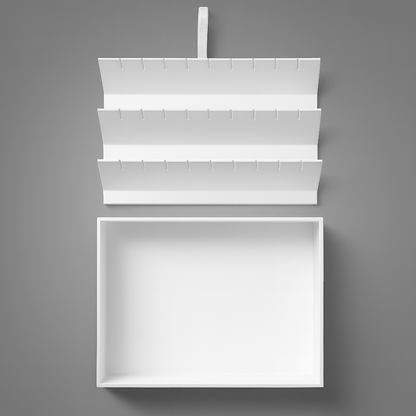 Bandeja de exhibición de reloj de pulsera gris