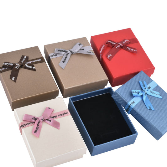 12PCS (B1534-X8) Fashion Bow Tie Bracelet Boxes With 6 Colors