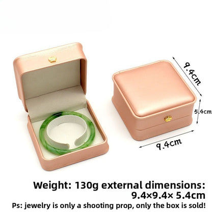 Crown Waist PU Jewelry Box