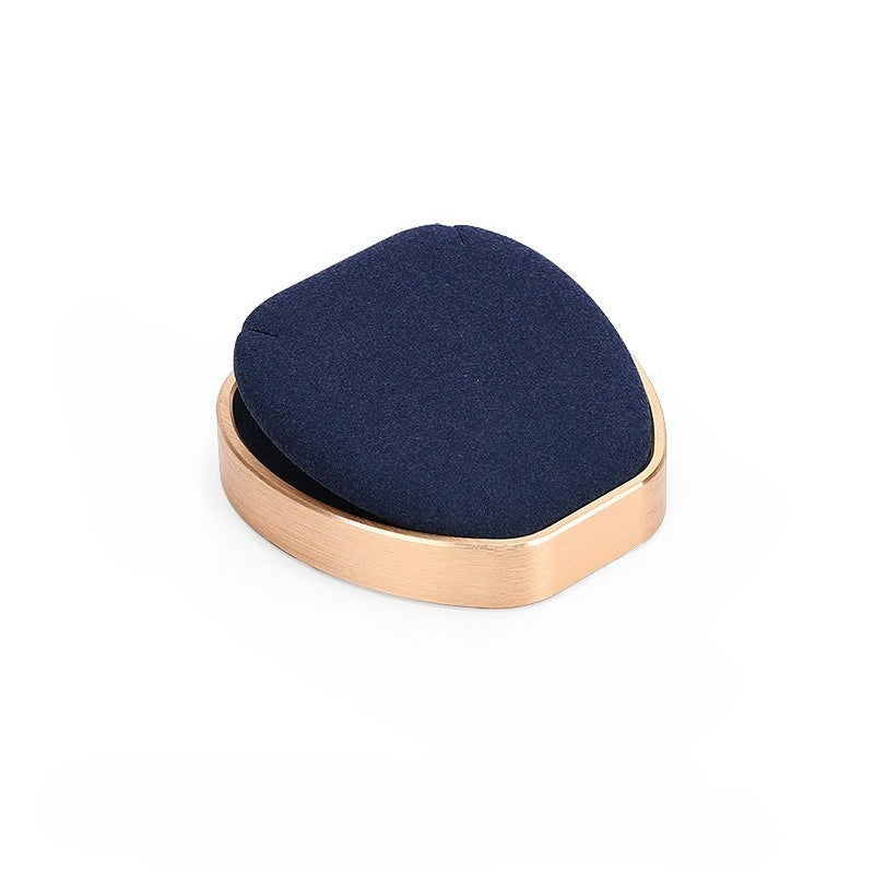 New Royal Blue Microfiber & Metal Jewelry Display Stand for Necklaces, Rings and Pendants