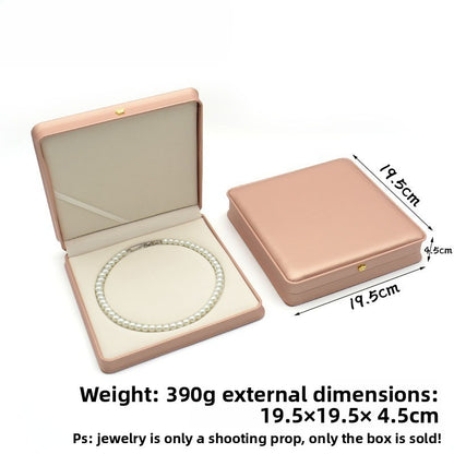 Crown Waist PU Jewelry Box