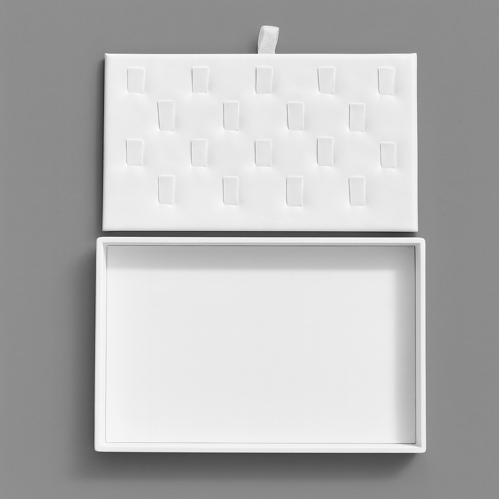 Bandeja de exhibición de reloj de pulsera gris