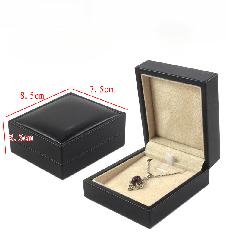 New PU Imitation Leather Microfiber Jewelry Box