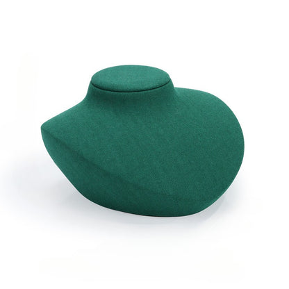 Microfiber Mannequin Necklace & Pendant Display Stand for Live Streaming