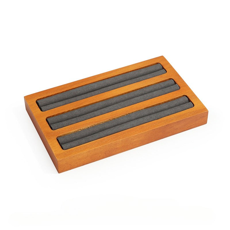 Solid Wood Jewelry Display Stand for Rings & Bracelets