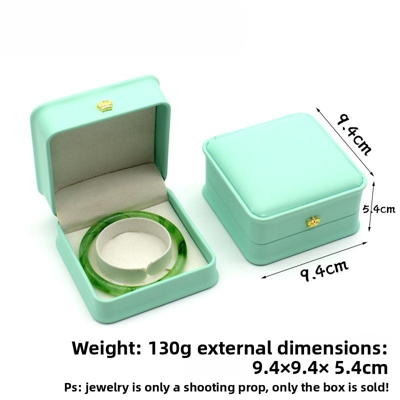 Crown Waist PU Jewelry Box