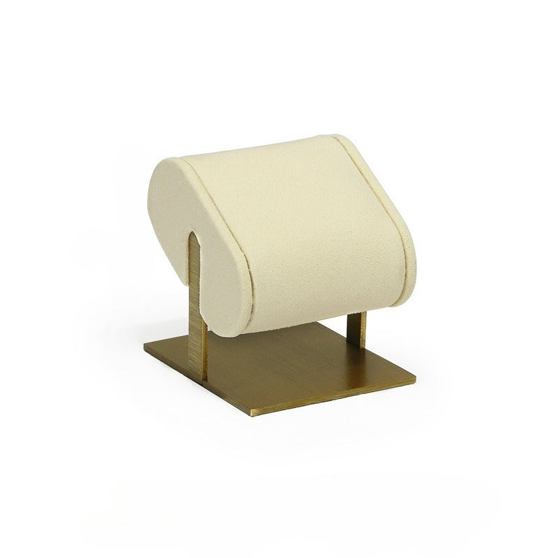 Microfiber & Metal Watch & Bracelet Jewelry Display Stand for Live Streaming & Home Storage