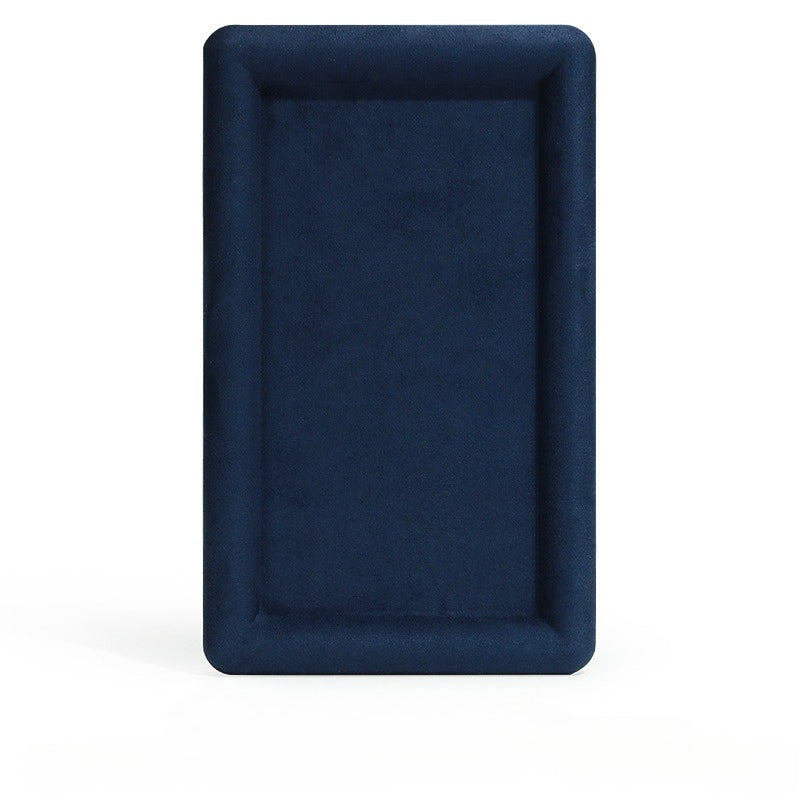 Velvet Jewelry Display Tray for Necklace, Watch, Ring & Organizer Storage
