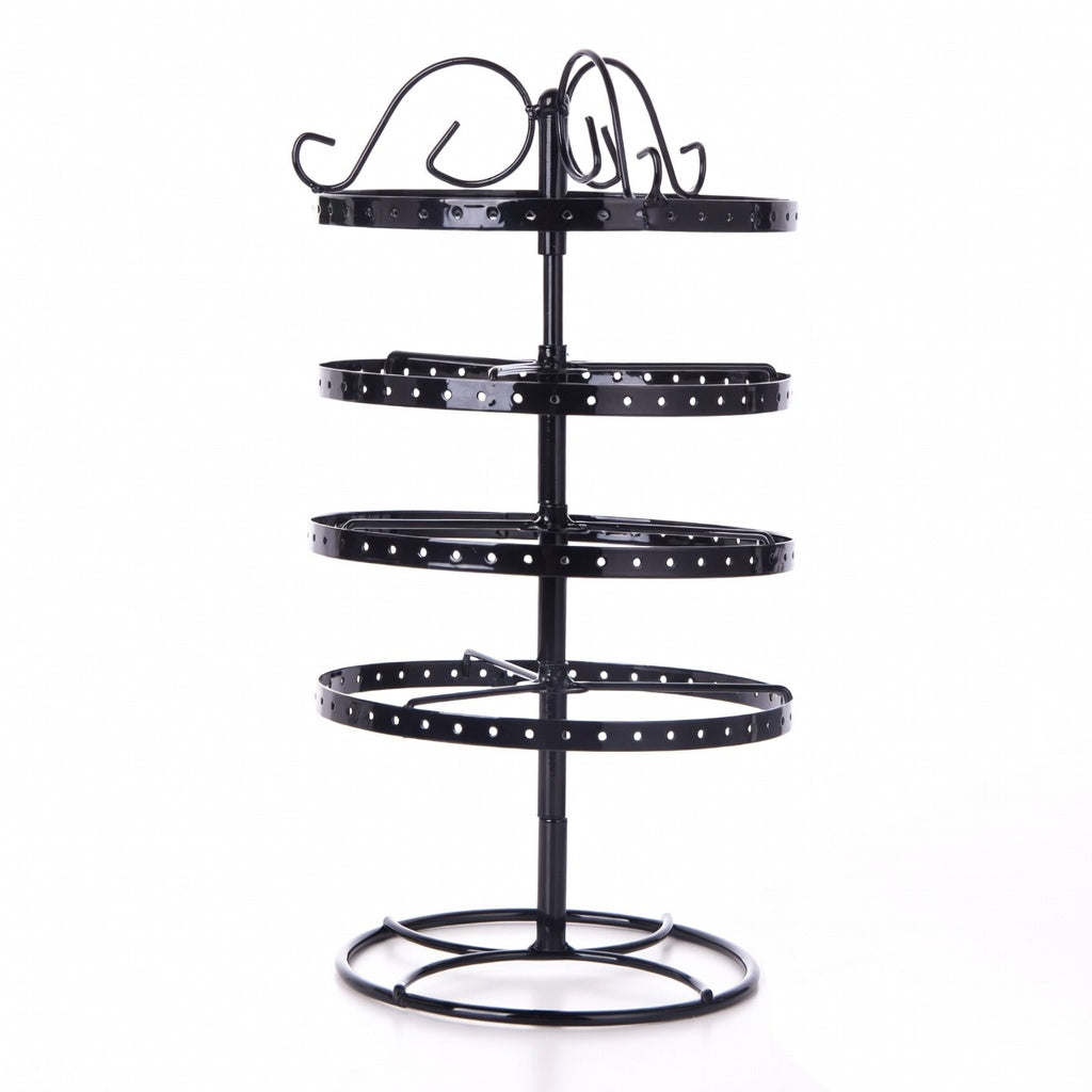 Rotating Earring Holder Jewelry Display Organizer