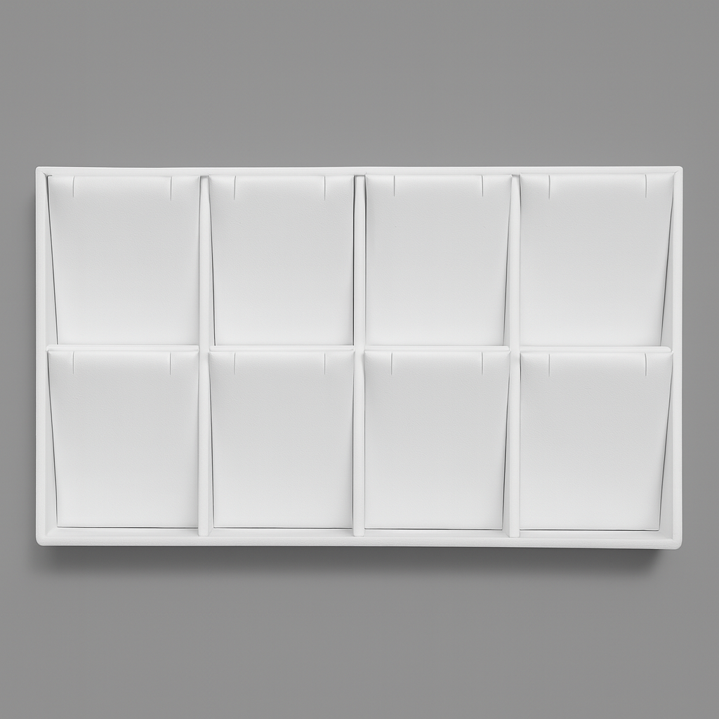 Bandeja de exhibición de reloj de pulsera gris