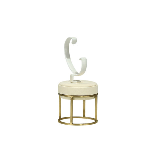 New Luxury Watch Display Set | Metal & Beige Stand for Store Window & Live Streaming