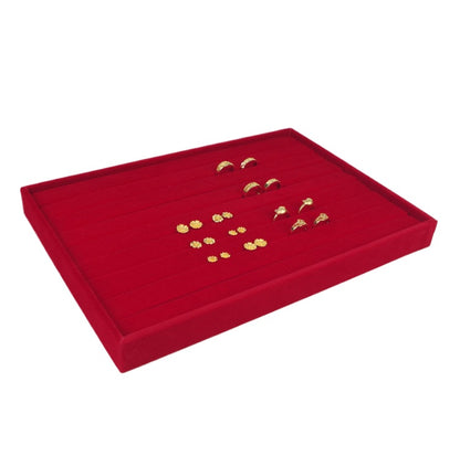 Red Flannel Jewelry Tray