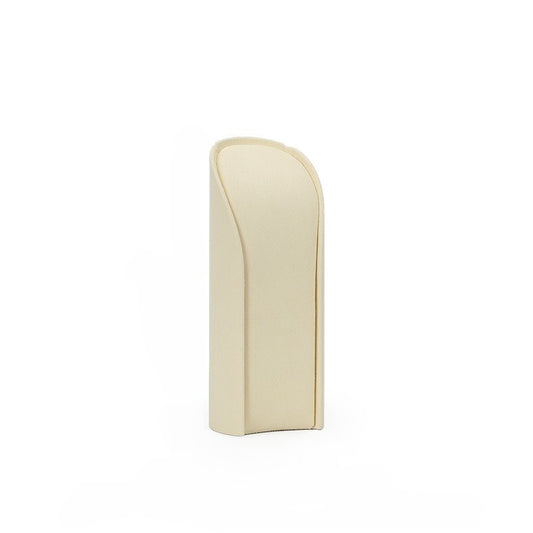 New Microfiber Curved Necklace Display Stand | Luxury Jewelry Showcase for Retail & Home Display