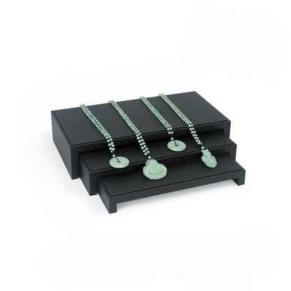 3-Tier Jewelry Display Stand for Amber, Jade & Bracelets