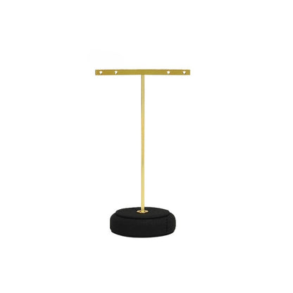 High-end Black Microfiber Jewelry Display Stand