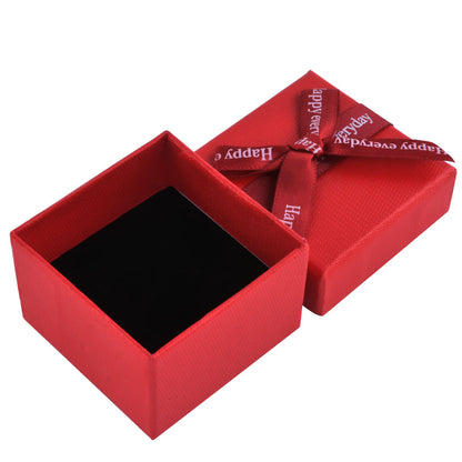24PCS (B1522-X8) Fashion Bow Tie Ring Boxes With 6 Colors