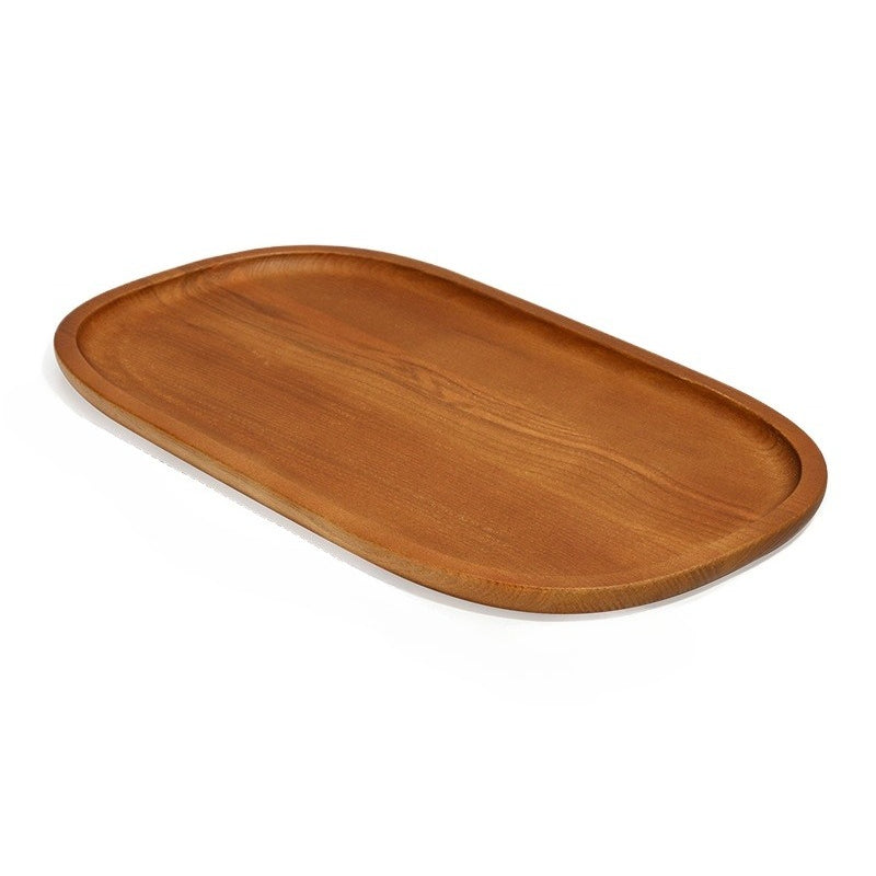 New Solid Wood Jewelry Display Tray | Round Corner Organizer for Necklace, Ring & Live Streaming Showcase