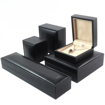 New PU Imitation Leather Microfiber Jewelry Box