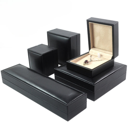 New PU Imitation Leather Microfiber Jewelry Box