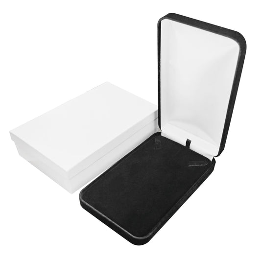 6pcs Black Velvet Necklace Boxes, product view 2