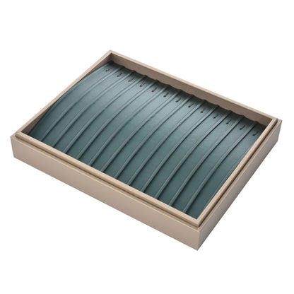 Bandeja de exhibición de reloj de pulsera gris