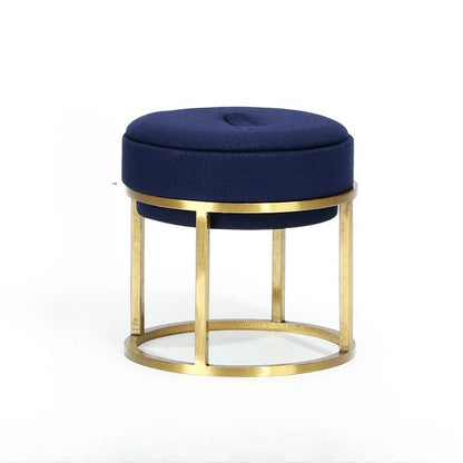 Luxury Gold Curved Jewelry Display Stand - Velvet Necklace Earring Ring Rack