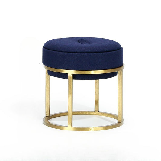Luxury Gold Curved Jewelry Display Stand - Velvet Necklace Earring Ring Rack