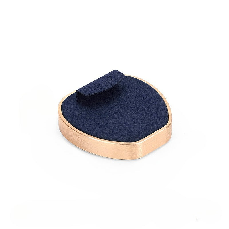 New Royal Blue Microfiber & Metal Jewelry Display Stand for Necklaces, Rings and Pendants