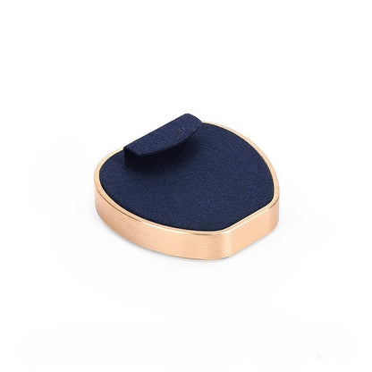 New Royal Blue Microfiber & Metal Jewelry Display Stand for Necklaces, Rings and Pendants