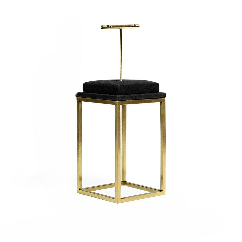Black Microfiber Jewelry Display Stand for Earrings & Bracelets | High-End Retail Display
