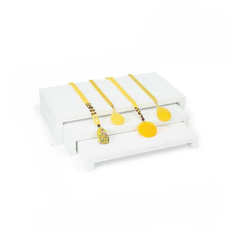 3-Tier Jewelry Display Stand for Amber, Jade & Bracelets