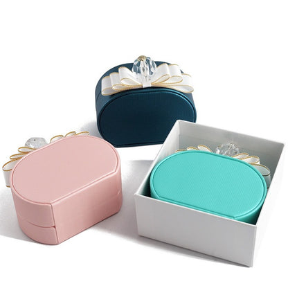New PU Imitation Leather Jewelry Box