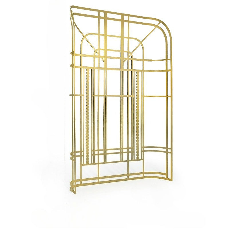 Burgundy Metal Jewelry Display Stand for Necklaces, Pendants & Earrings