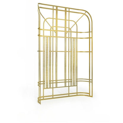 Burgundy Metal Jewelry Display Stand for Necklaces, Pendants & Earrings