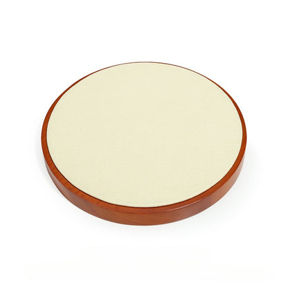 Round Solid Wood Jewelry Storage & Display Tray