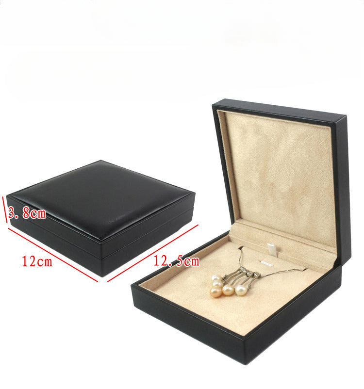 New PU Imitation Leather Microfiber Jewelry Box