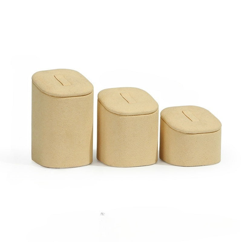 Luxury Microfiber Jewelry Display Mannequin for Rings, Necklaces & Earrings