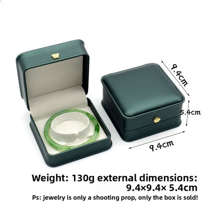 Crown Waist PU Jewelry Box