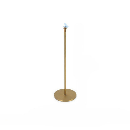 Light Blue & Gold Jewelry Display Set - Luxury Retail Stand with Necklace Bust, Earring & Ring Holders