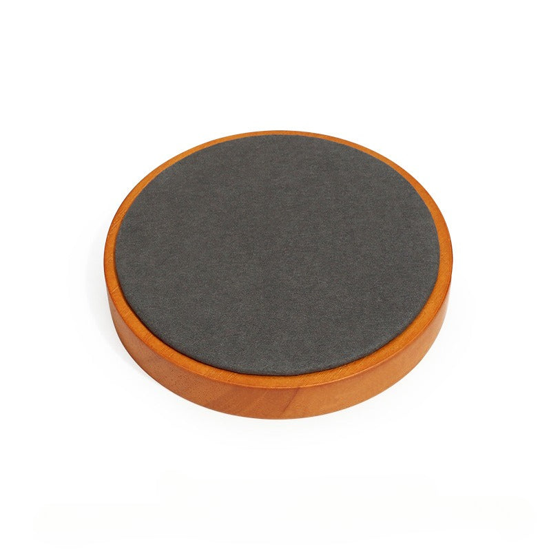 Round Solid Wood Jewelry Storage & Display Tray