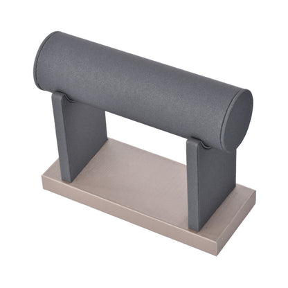 Bandeja de exhibición de reloj de pulsera gris