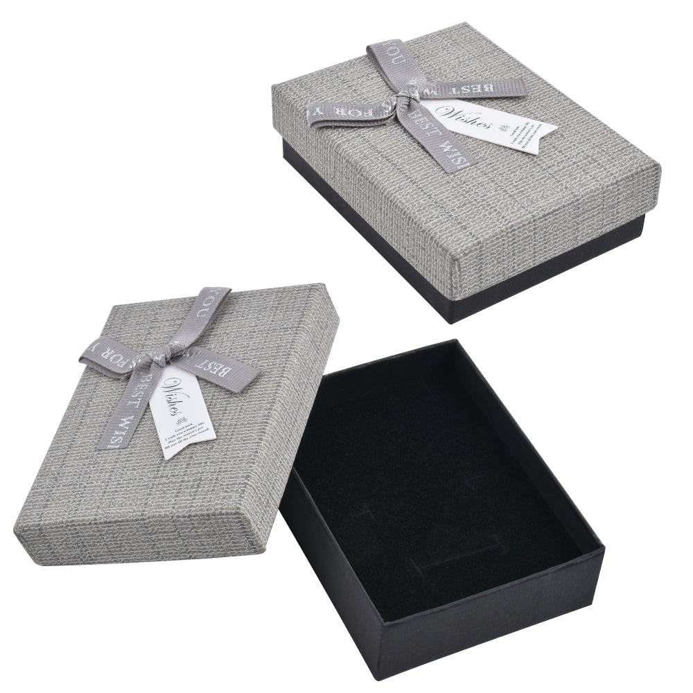 12 PCS (B1534-X5) Fashion Cardboard Pendant Boxes With 6 Colors