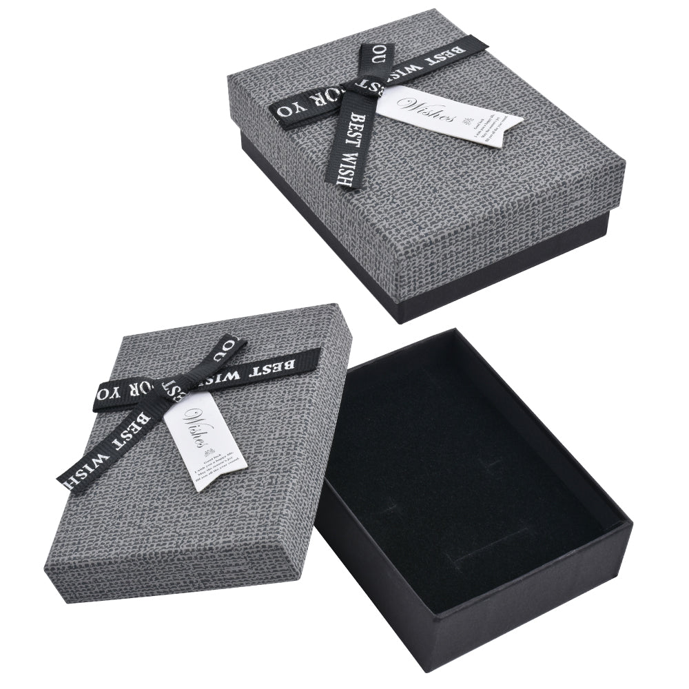 12 PCS (B1534-X5) Fashion Cardboard Pendant Boxes With 6 Colors