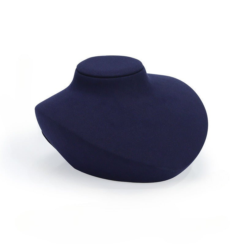 Microfiber Mannequin Necklace & Pendant Display Stand for Live Streaming