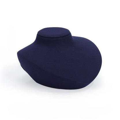 Microfiber Mannequin Necklace & Pendant Display Stand for Live Streaming