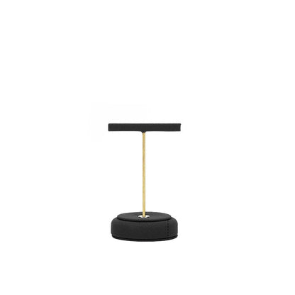 High-end Black Microfiber Jewelry Display Stand
