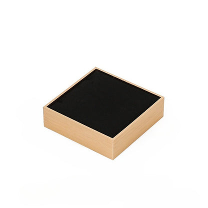 Black Microfiber Jewelry Display Stand