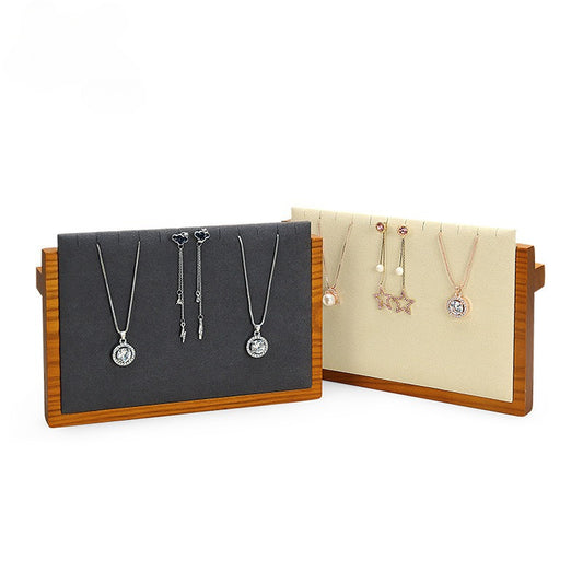 Solid Wood Necklace & Pendant Display Tray