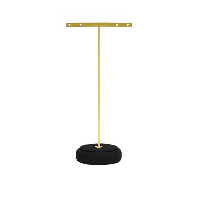 High-end Black Microfiber Jewelry Display Stand