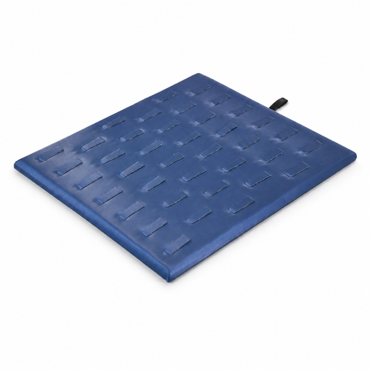 Blue 39-Slot Ring Display Pad, 8.46-Inch Square – Jeweller Buy